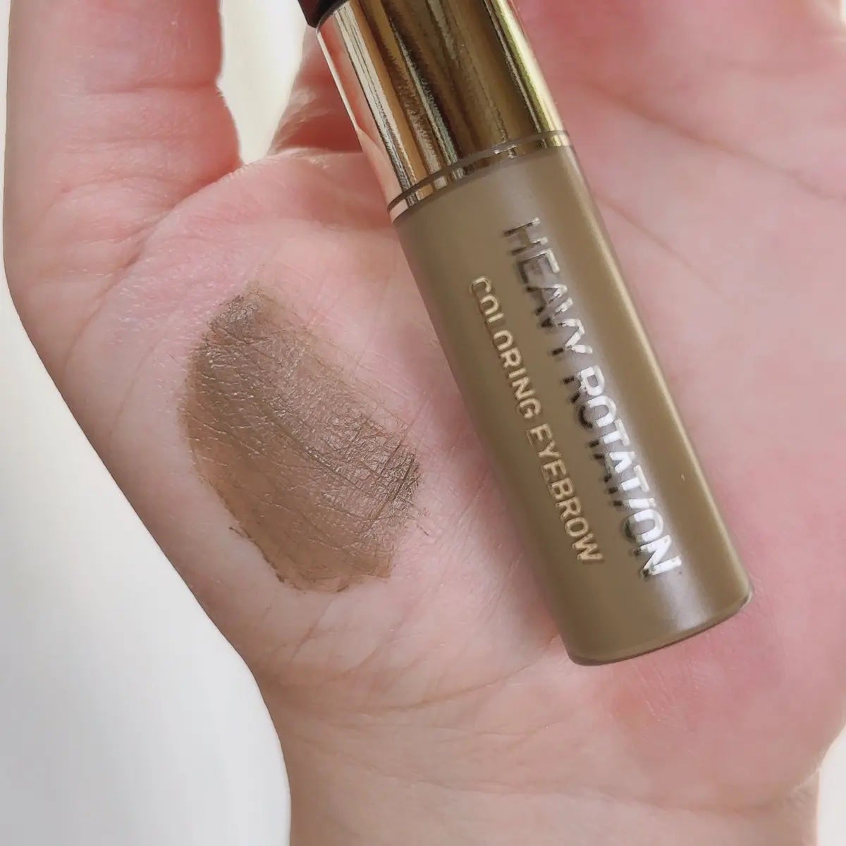 ヘビーローテーション カラーリングアイブロウEX/ヘビーローテーション/眉マスカラを使ったクチコミ(1枚目)