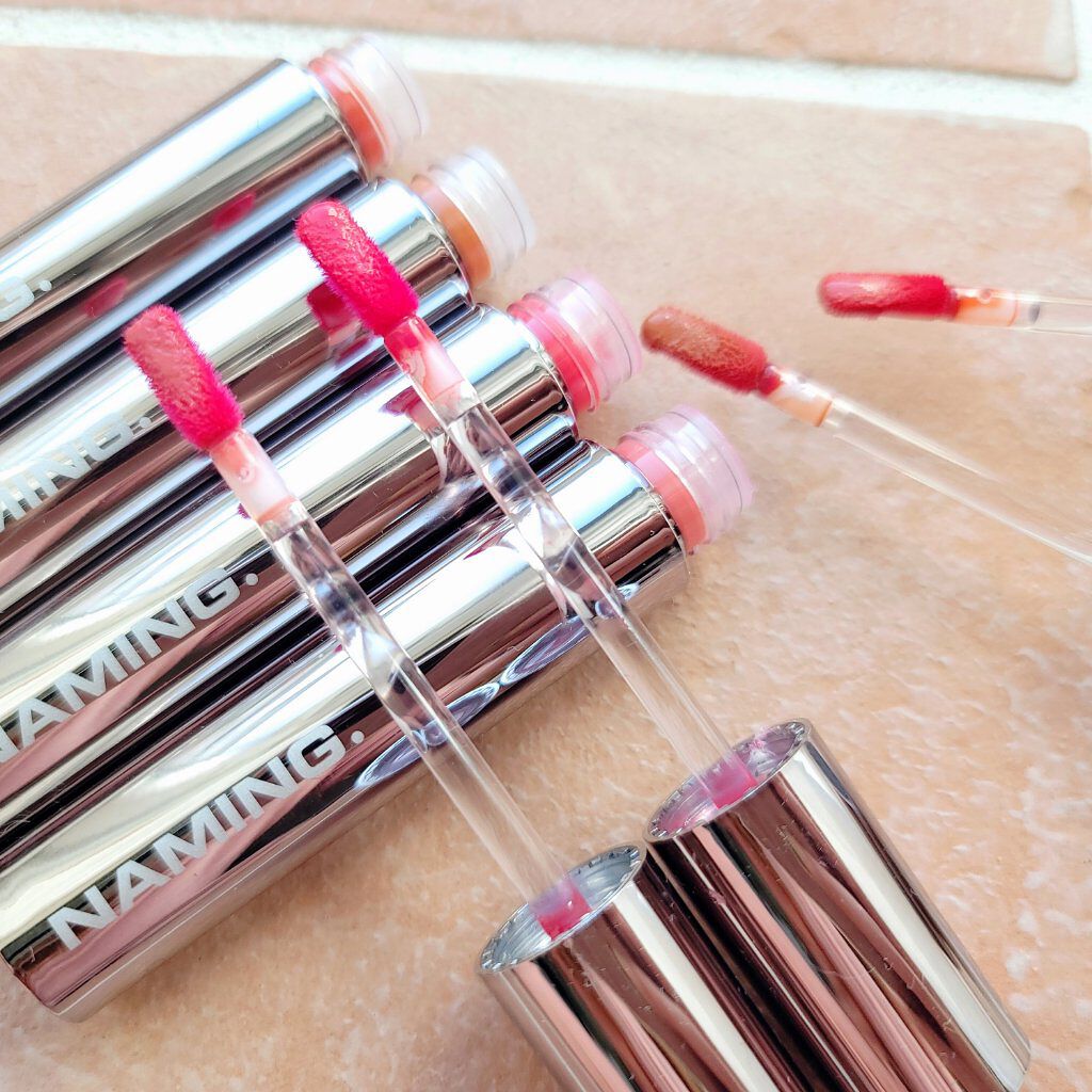  デューイ グロウ リップ ティント/NAMING./リップティントを使ったクチコミ（2枚目）