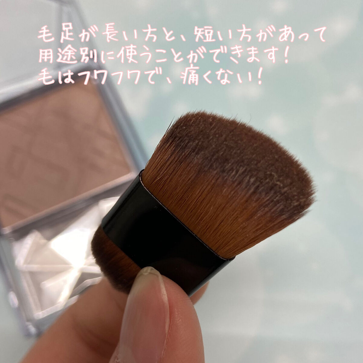 ナチュラルマットシェーディング/CEZANNE/シェーディングを使ったクチコミ（2枚目）