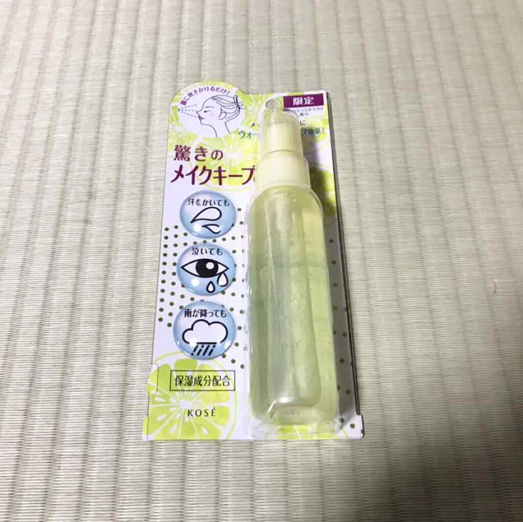 メイク キープ ミスト EX/コーセーコスメニエンス/フィックスミストを使ったクチコミ(1枚目)