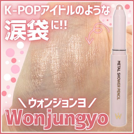 ウォンジョンヨ メタルシャワーペンシル/Wonjungyo/スティックアイシャドウを使ったクチコミ(1枚目)