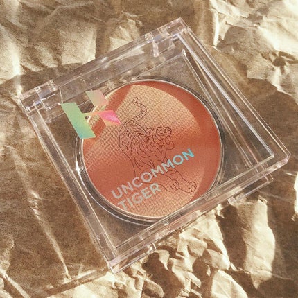 アンコモンタイガーペピイチーク/HOLIKA HOLIKA/パウダーチークを使ったクチコミ(2枚目)