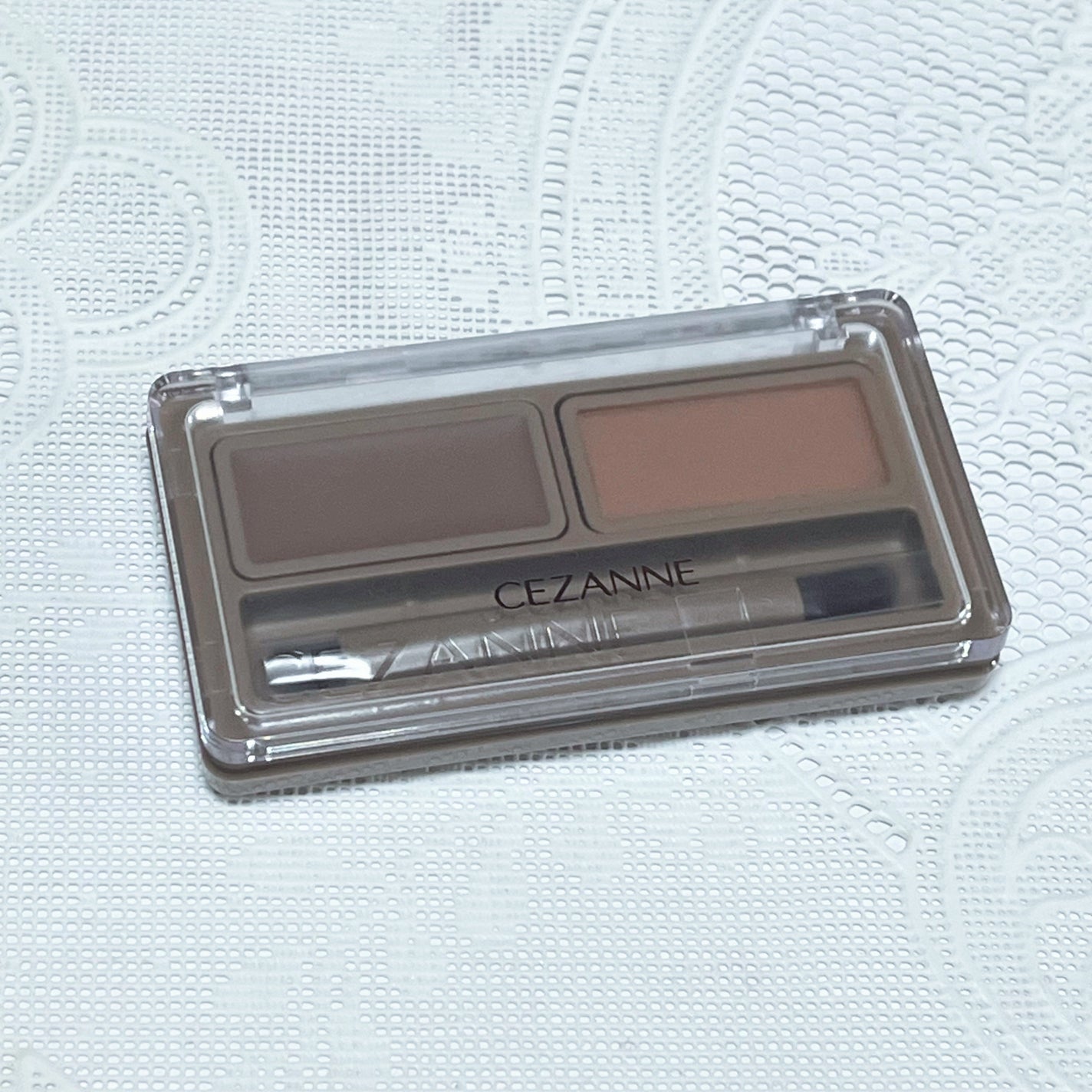 アイブロウワックス&パウダー/CEZANNE/アイブロウを使ったクチコミ(9枚目)