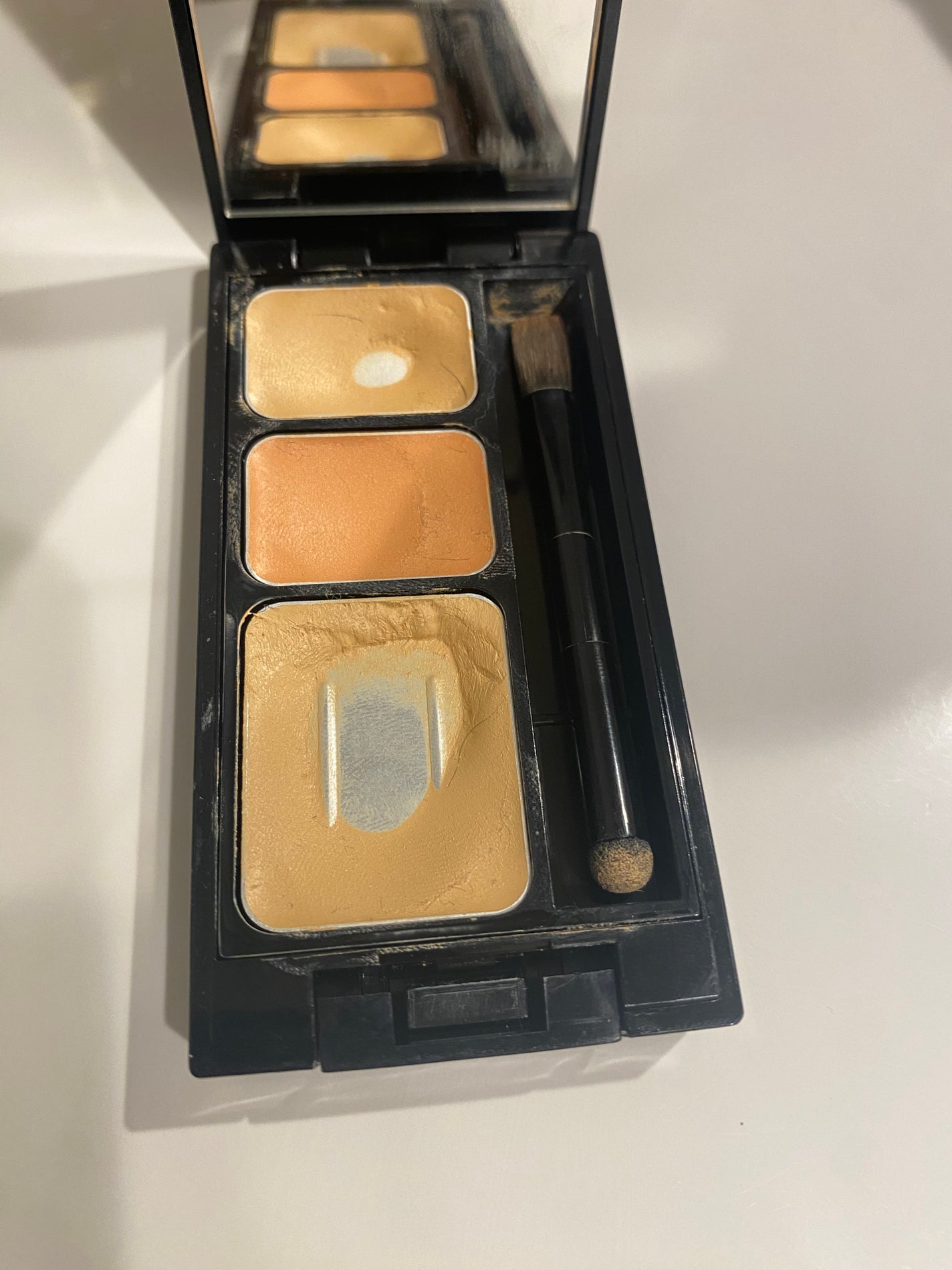 ミネラルコンシーラーパレット/エトヴォス/パレットコンシーラーを使ったクチコミ(2枚目)