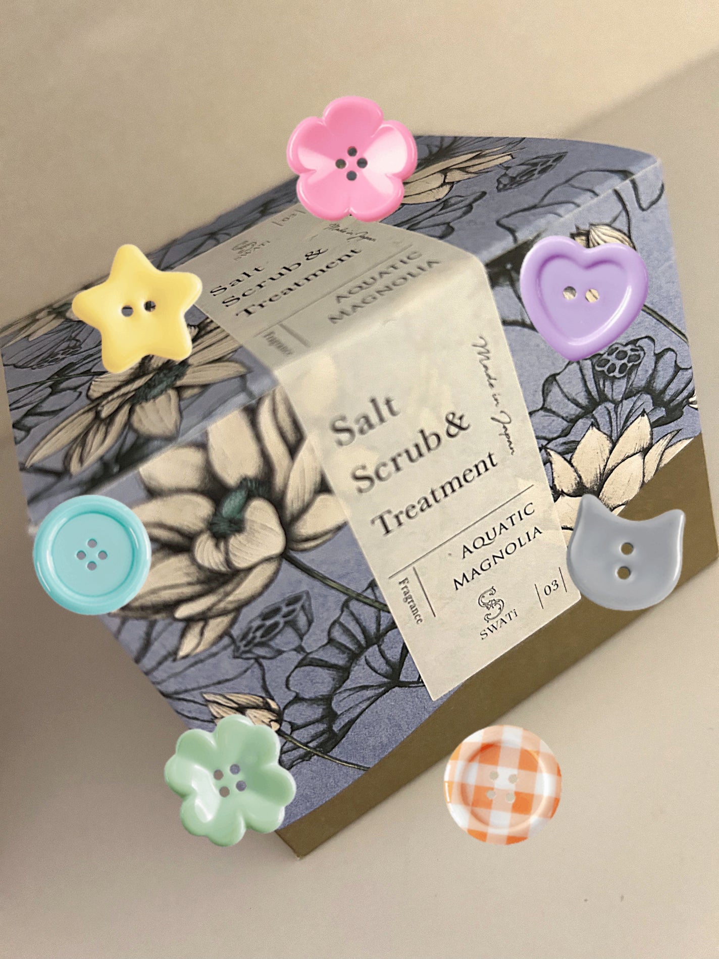 Salt Scrub & Treatment/SWATi MARBLe/ボディスクラブを使ったクチコミ(1枚目)