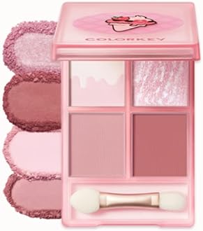 コールドスイーツ4色アイシャドウパレット 01 いちごワーフル