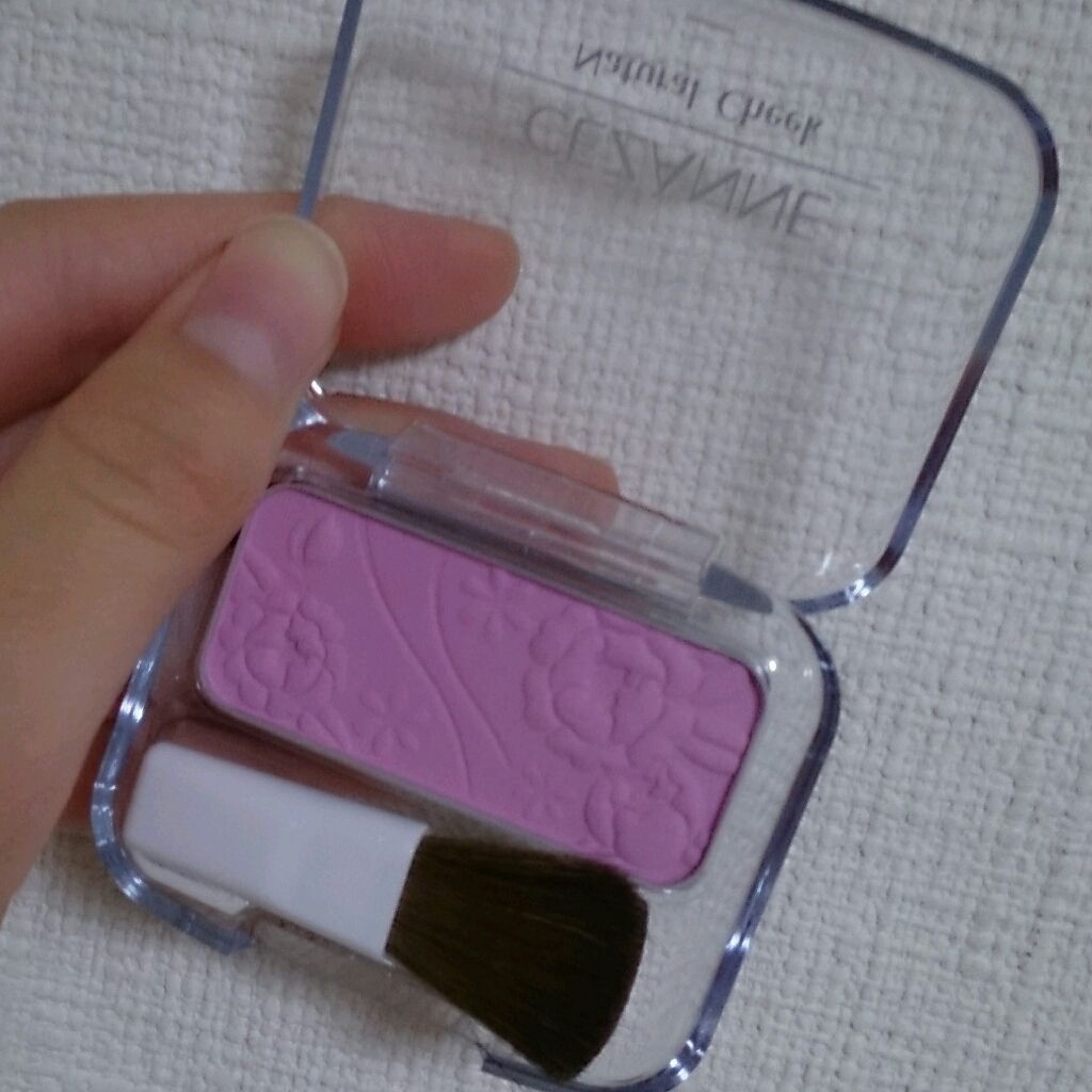 ナチュラル チークN/CEZANNE/パウダーチークを使ったクチコミ(3枚目)