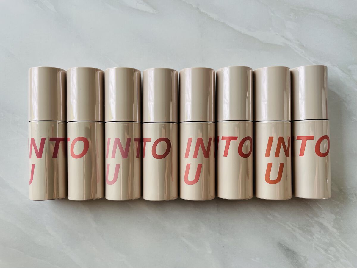 総額11,440円分！INTO U カスタマイズエアリーリップマッド 2023年夏新作口紅】カスタマイズエアリーリップマッド｜INTO Uを