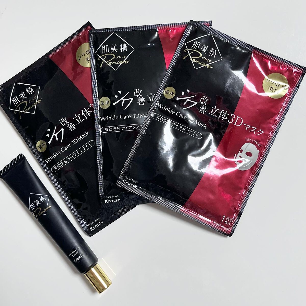 肌美精リンクルケア美容液マスク/クラシエ/シートマスク・パックを使ったクチコミ(1枚目)