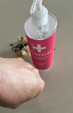 ヘパトリート 薬用保湿化粧水/ゼトックスタイル/化粧水を使ったクチコミ(3枚目)