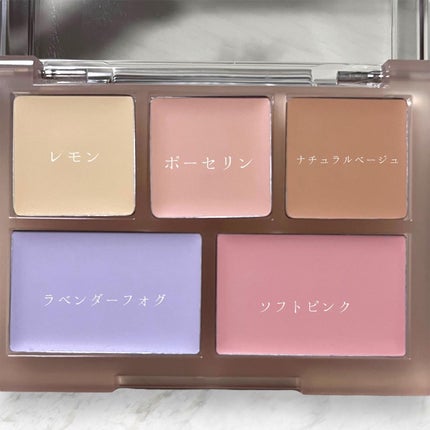 コンシールブレンダーパレット/LUNA/パレットコンシーラーを使ったクチコミ(5枚目)