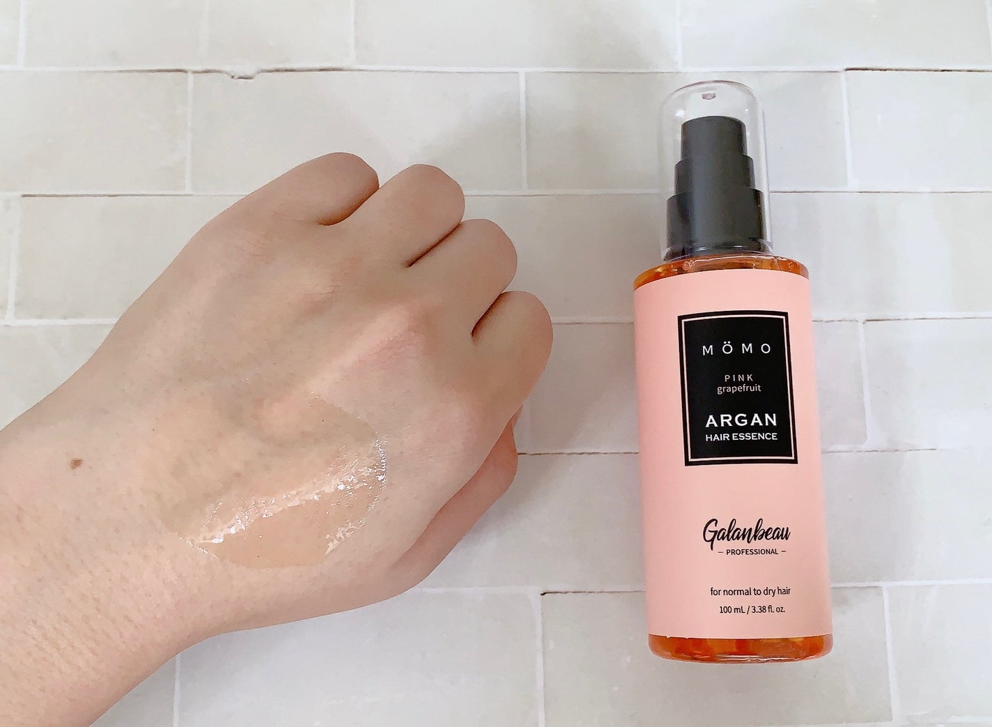 モモアルガンヘアエッセンス/ガランビュー/ヘアオイルを使ったクチコミ(6枚目)