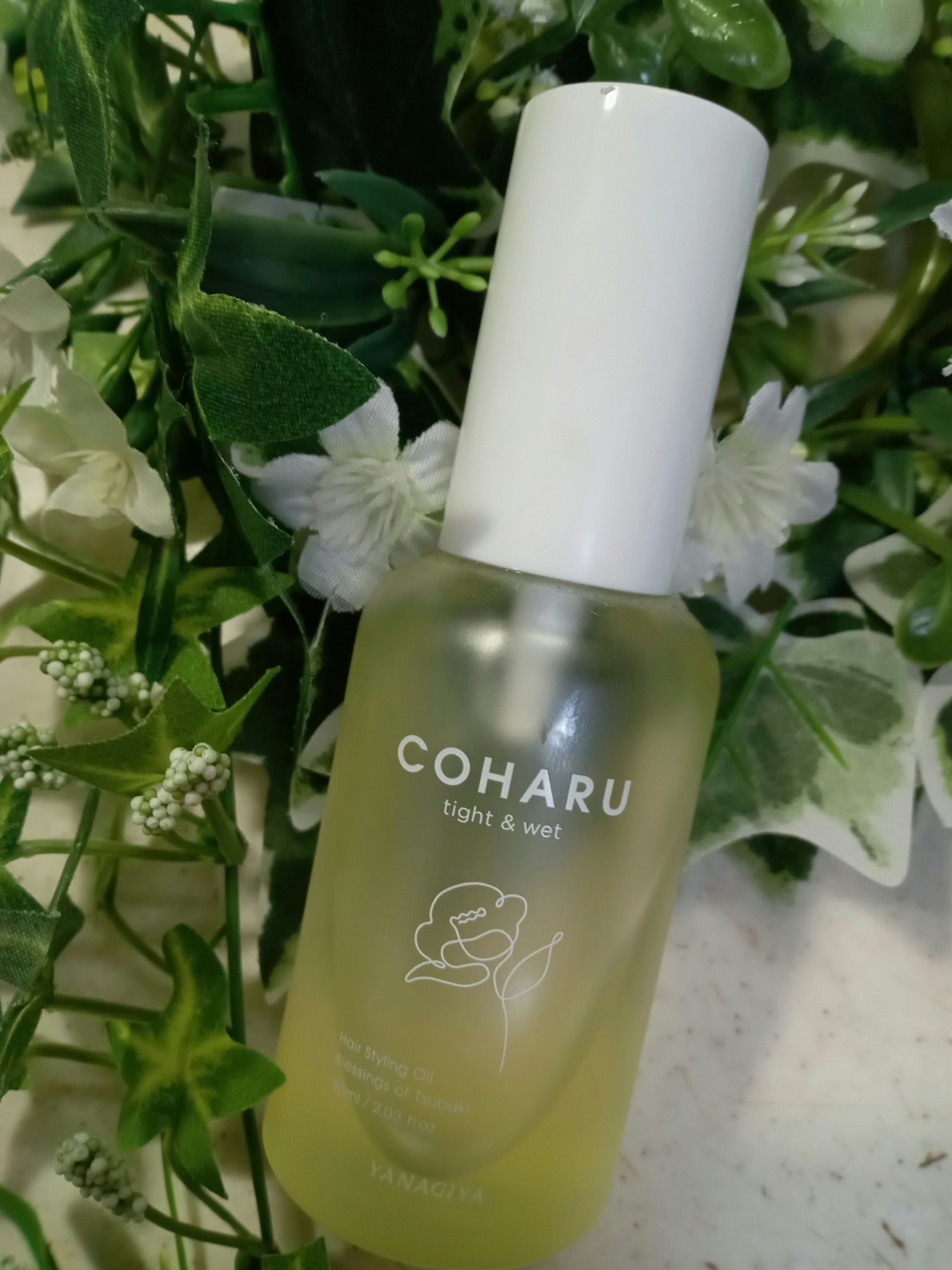 スタイリングオイル<タイト&ウェット>/COHARU/ヘアオイルを使ったクチコミ(1枚目)