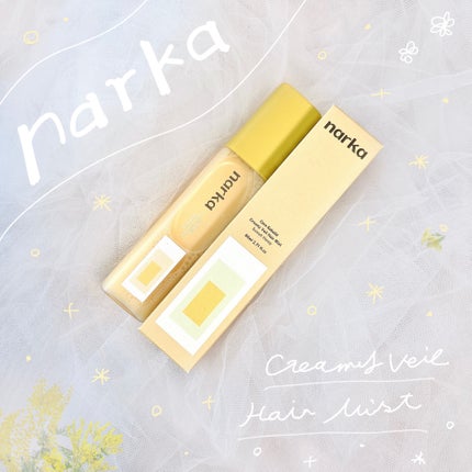 クリーミーベールヘアミスト サンセットハニー/narka/ヘアミストを使ったクチコミ(1枚目)