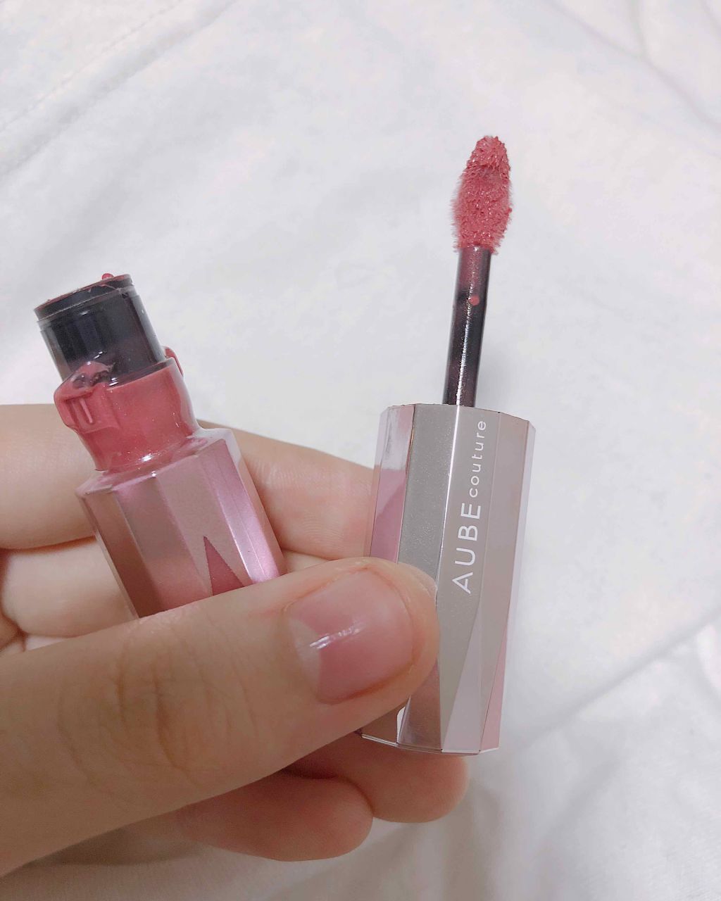 エッセンスプレミアムルージュ/AUBE/口紅を使ったクチコミ（3枚目）