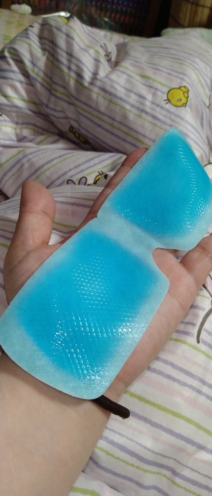 熱さまシート ジェルでひんやりアイマスク/小林製薬/アイマスクを使ったクチコミ(5枚目)