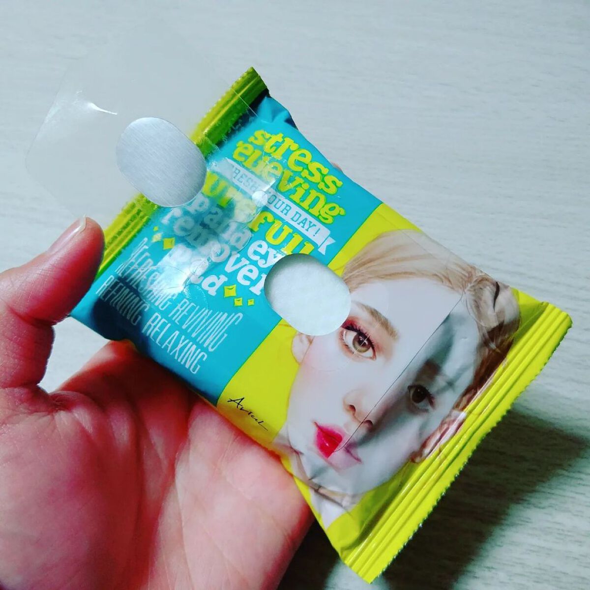 ザ パーフェクト リップ＆アイ リムーバーパッド/Ariul/クレンジングシートを使ったクチコミ（2枚目）