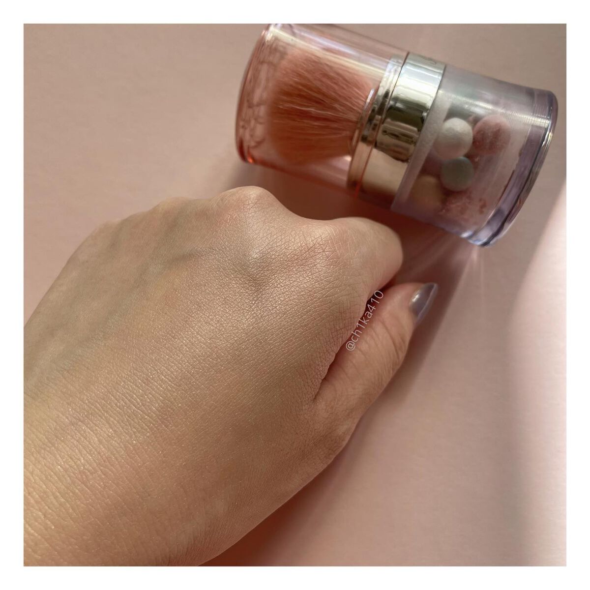 メテオリット トラベリング ペルル デュオ/GUERLAIN/ルースパウダーを使ったクチコミ(3枚目)