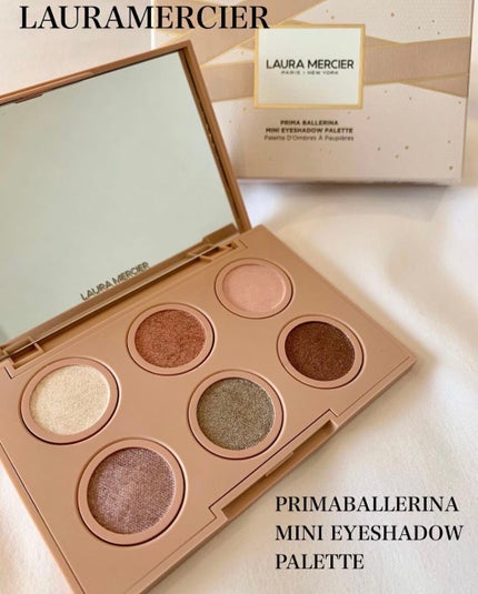 プリマ バレリーナ ミニ アイシャドウ パレット/ローラ メルシエ/アイシャドウパレットを使ったクチコミ(1枚目)