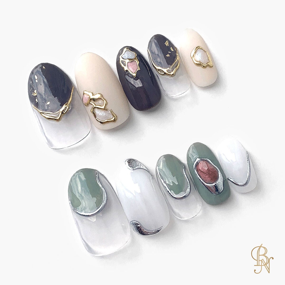 Mimits ネイルシール ベーシック/ビー・エヌ/ネイルシールを使ったクチコミ(1枚目)