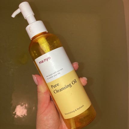 ピュア クレンジング オイル/manyo/オイルクレンジングを使ったクチコミ(1枚目)