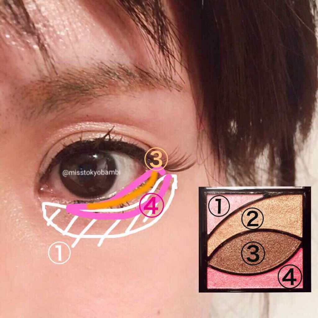 UR GLAM　VELVET EYE COLOR PALETTE/U R GLAM/アイシャドウパレットを使ったクチコミ（3枚目）