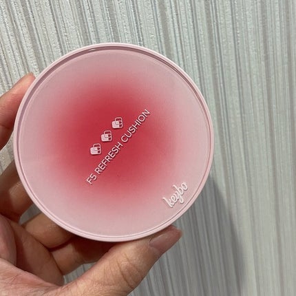 F5 リフレッシュクッション/keybo/クッションファンデーションを使ったクチコミ(5枚目)