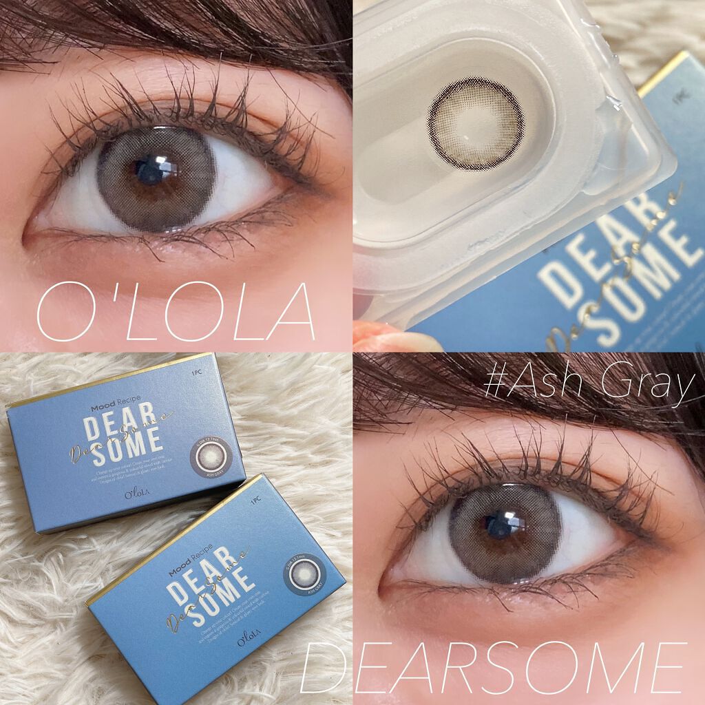 ディアサム(DearSome)/OLOLA/カラーコンタクトレンズを使ったクチコミ(1枚目)
