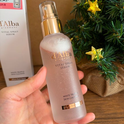 ダルバ ホワイトトリュフバイタルスプレーセラム/ダルバ/ミスト状化粧水を使ったクチコミ(2枚目)