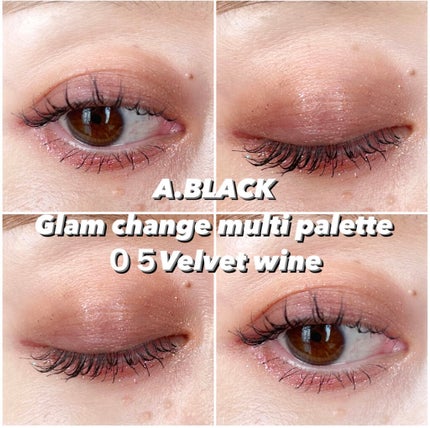 グラムチェンジマルチパレット/A.BLACK/マルチパレットを使ったクチコミ(1枚目)