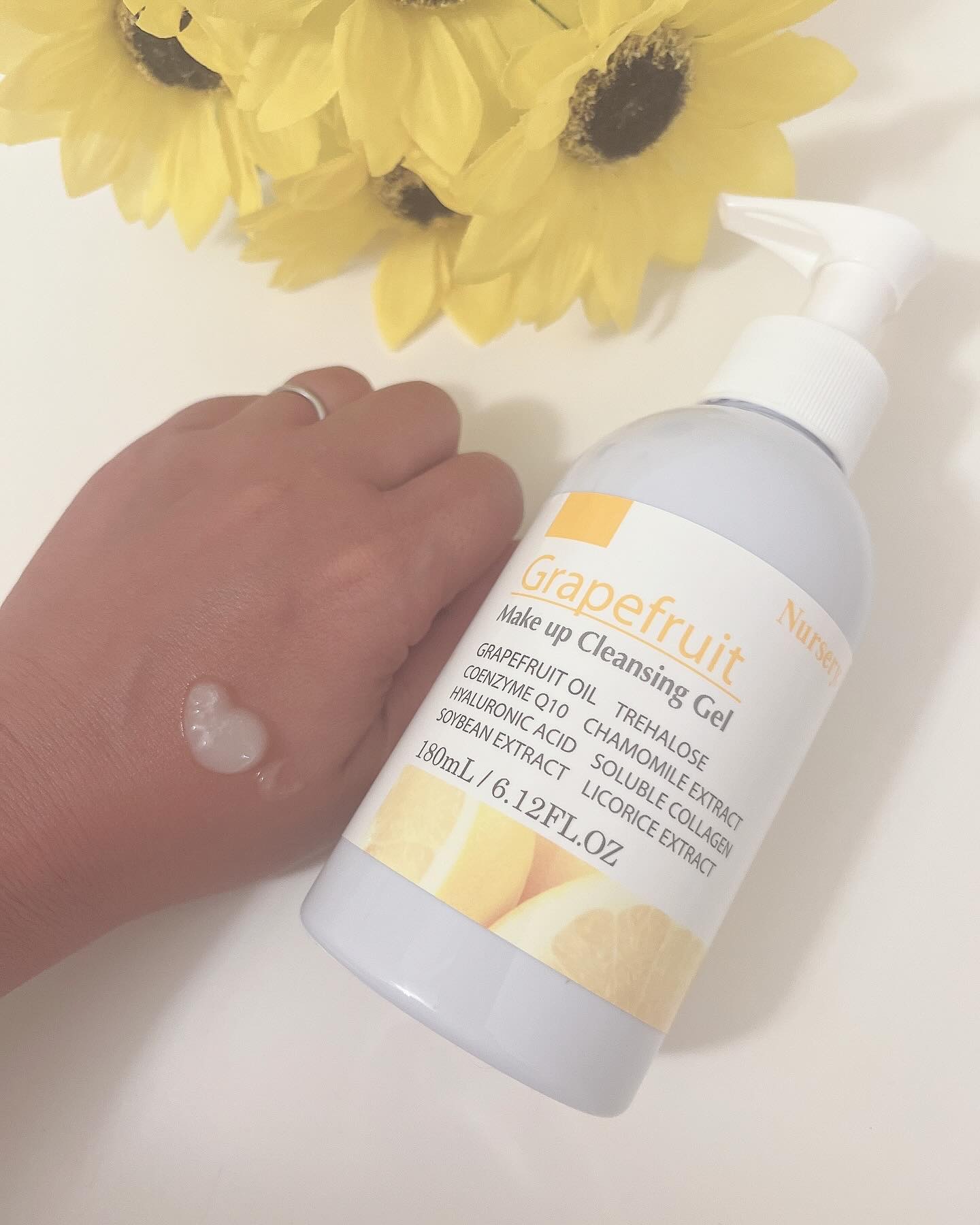 Ｗクレンジングジェル グレープフルーツ/Nursery(ナーセリー)/クレンジングジェルを使ったクチコミ（3枚目）