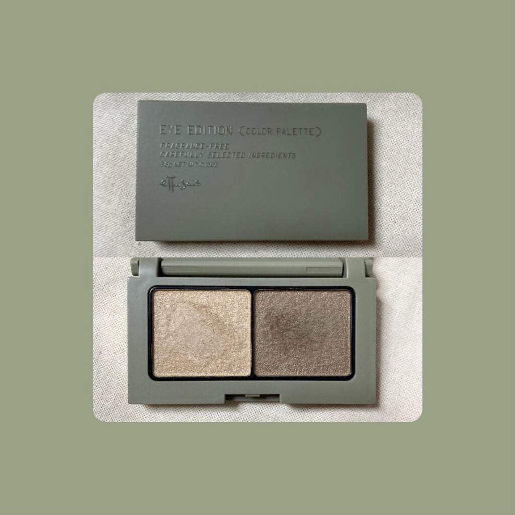 エテュセ アイエディション(カラーパレット)/ettusais/アイシャドウパレットを使ったクチコミ(1枚目)