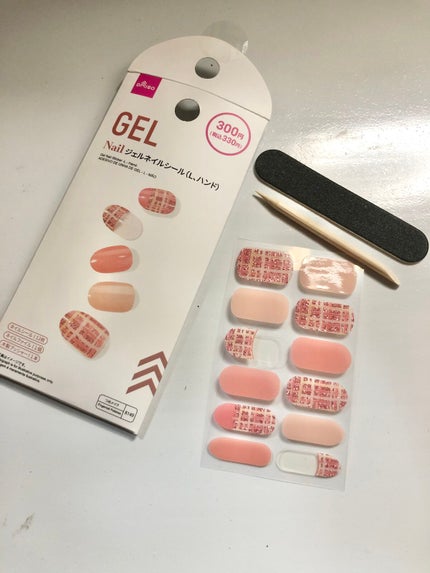 ジェルネイルシール(ハンド)/DAISO/ネイルシールを使ったクチコミ(2枚目)