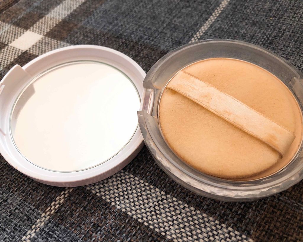 UVクリアフェイスパウダー/CEZANNE/プレストパウダーを使ったクチコミ（2枚目）