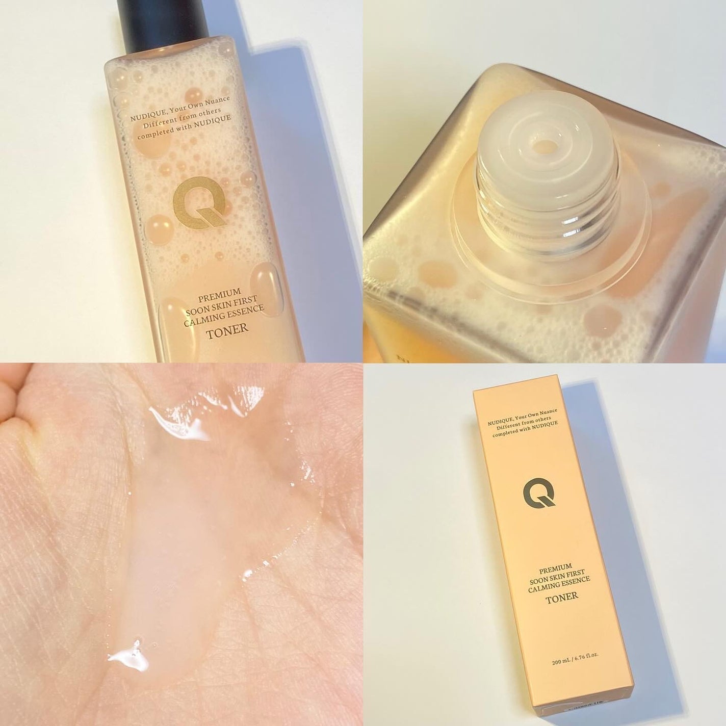 PREMIUM SOON SKIN FIRST CALMING ESSENCE TONER/NUDIQUE/化粧水を使ったクチコミ(1枚目)