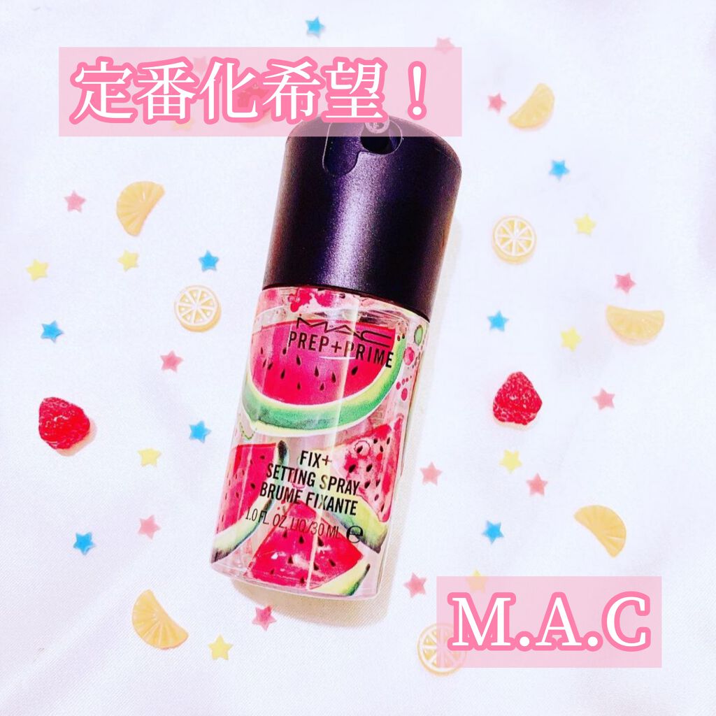 プレップ プライム フィックス+/M・A・C/ミスト状化粧水を使ったクチコミ(1枚目)