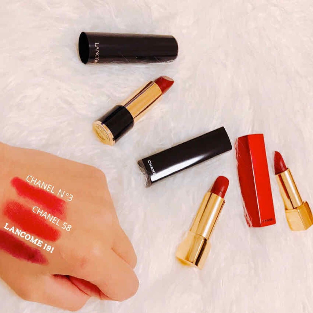 ルージュ アリュール ヴェルヴェット/CHANEL/口紅を使ったクチコミ(1枚目)