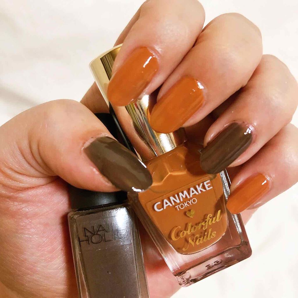 ネイルホリック Earth color BR309/ネイルホリック/マニキュアを使ったクチコミ（1枚目）