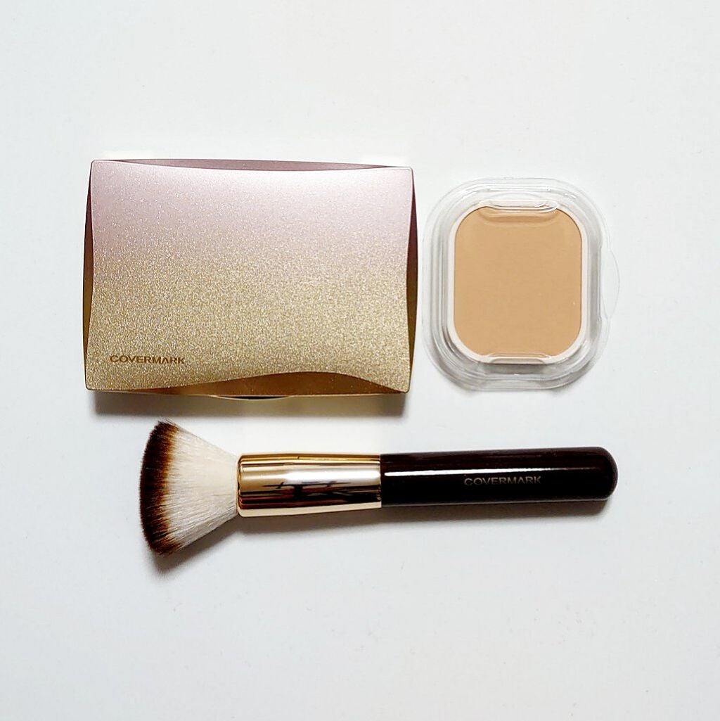 シルキー フィット ファンデーションブラシセット/COVERMARK/メイクアップキットを使ったクチコミ(2枚目)