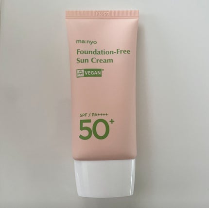 ファンデフリー サンクリーム/manyo/日焼け止めクリームを使ったクチコミ(1枚目)