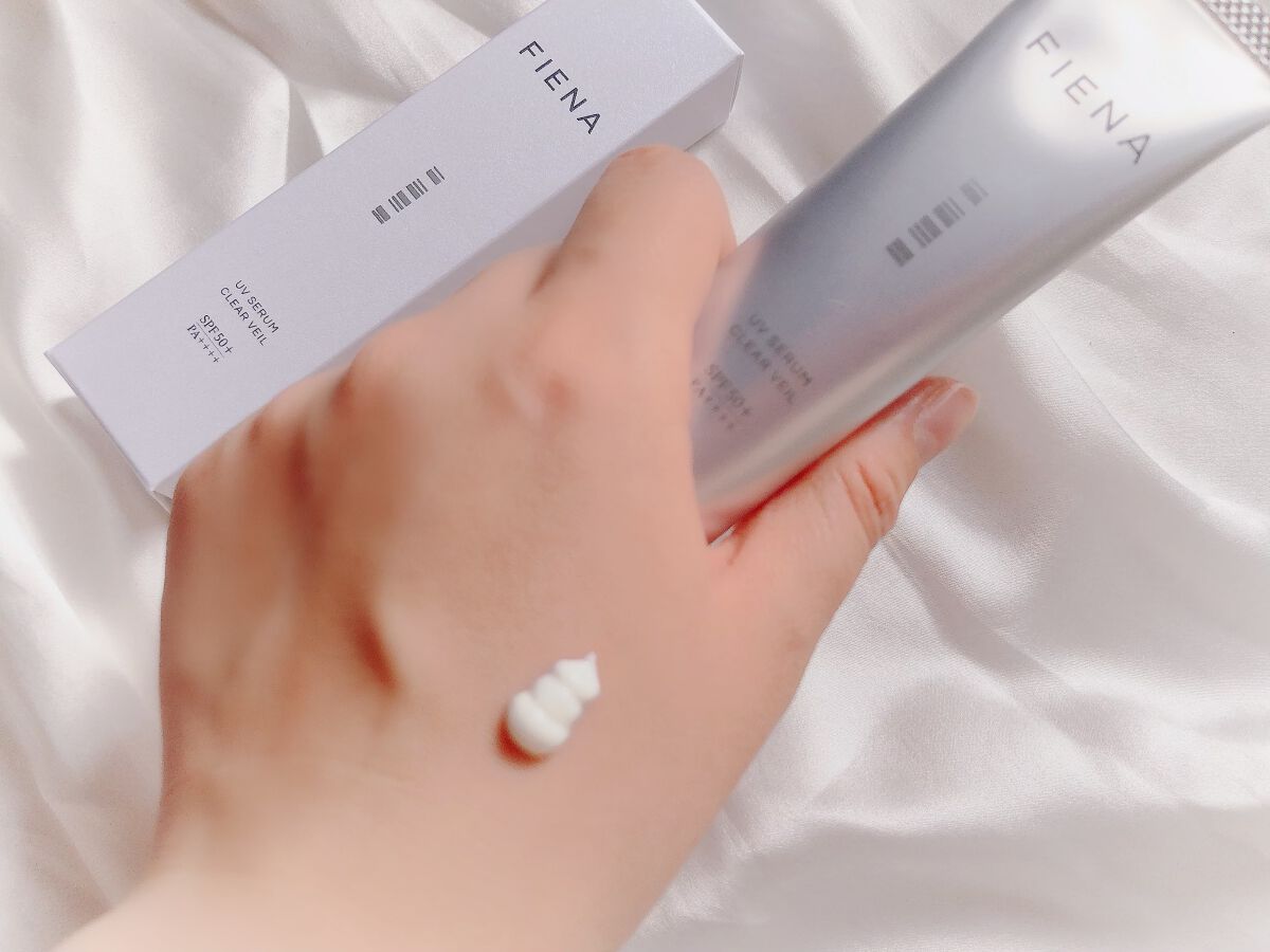 UVセラムクリアヴェール/FIENA/日焼け止めローションを使ったクチコミ(2枚目)