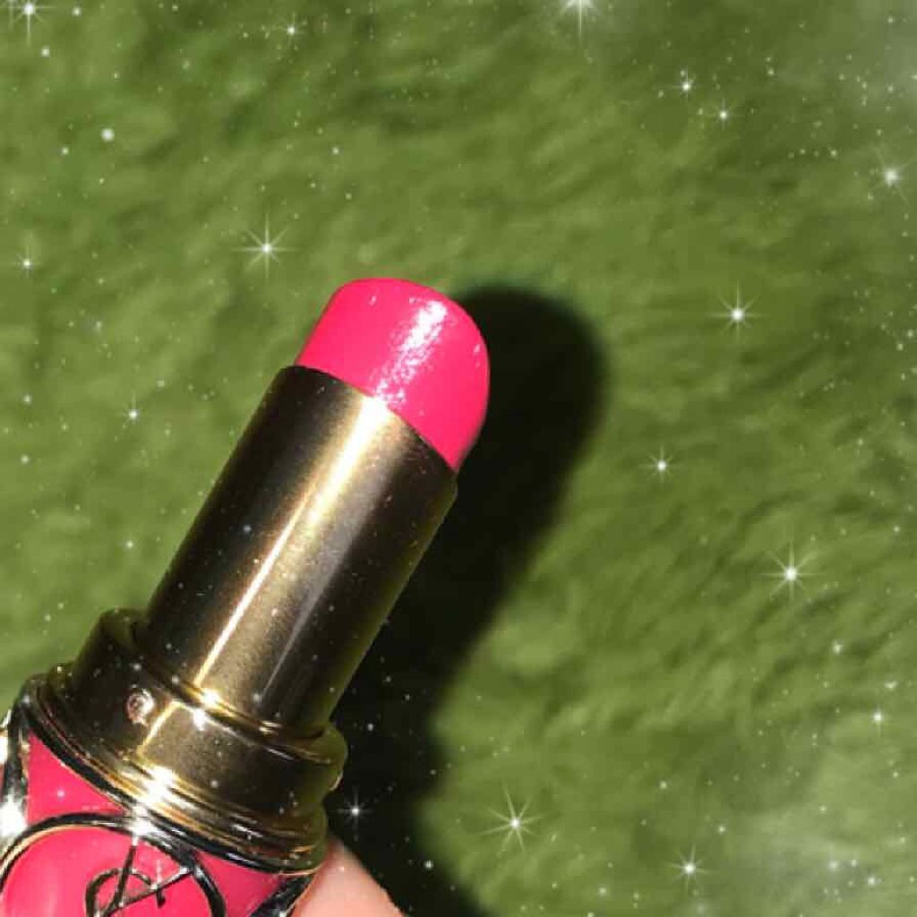 ルージュ ヴォリュプテ シャイン/YVES SAINT LAURENT BEAUTE/口紅を使ったクチコミ(2枚目)