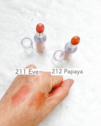 ボンディンググロウリップスティック/Laka/口紅を使ったクチコミ(4枚目)