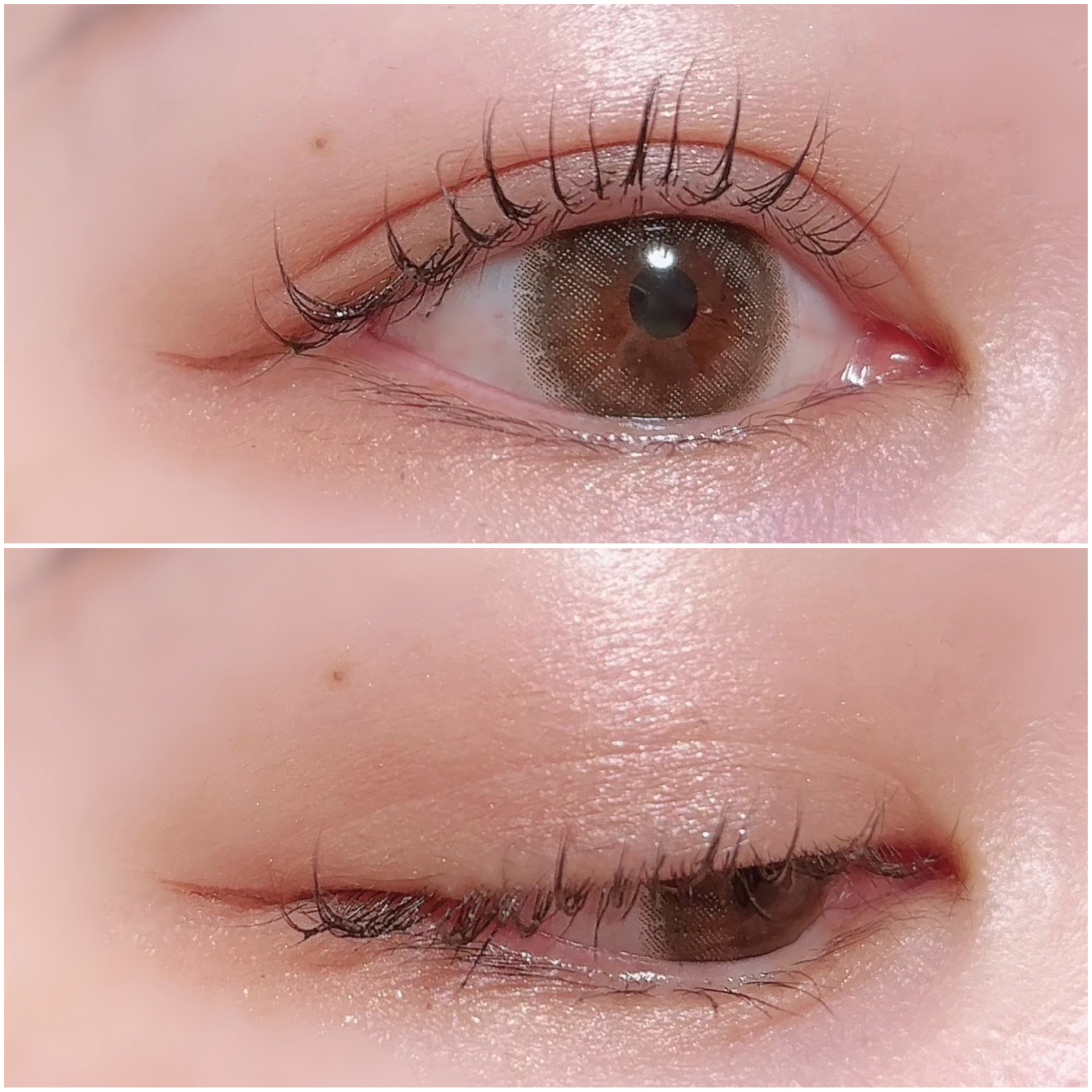 グリームオンフィットシャドウ/excel/スティックアイシャドウを使ったクチコミ（3枚目）