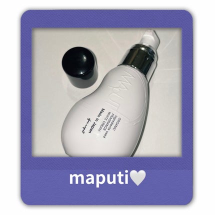 オーガニックフレグランスホワイトクリーム/MAPUTI/デリケートゾーンケアを使ったクチコミ(1枚目)
