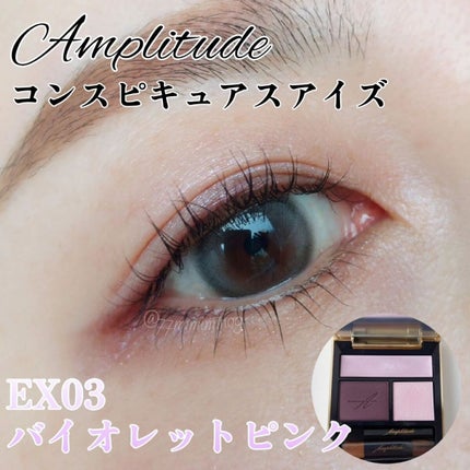 コンスピキュアス アイズ/Amplitude/アイシャドウパレットを使ったクチコミ(1枚目)