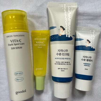 白樺水分uvクリーム/ROUND LAB/日焼け止めクリームを使ったクチコミ(7枚目)