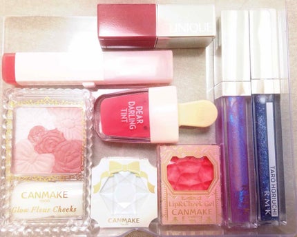 ディアダーリン ウォータージェルティント (アイスティント)/ETUDE/口紅を使ったクチコミ(1枚目)