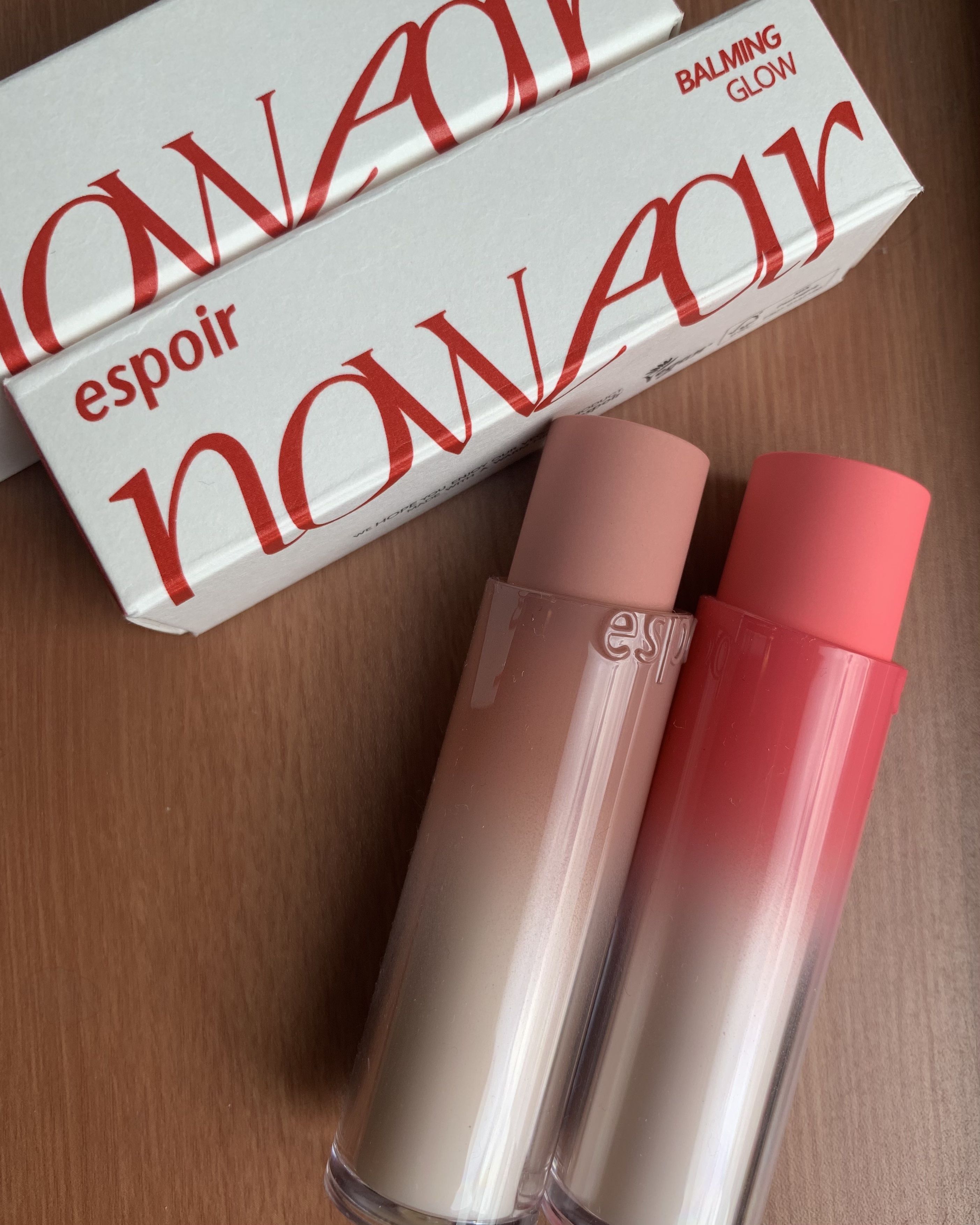 ノーウェアリップスティック バーミンググロー/espoir/口紅を使ったクチコミ（2枚目）