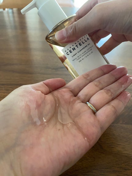 センテラ ライトクレンジングオイル/SKIN1004/オイルクレンジングを使ったクチコミ(2枚目)